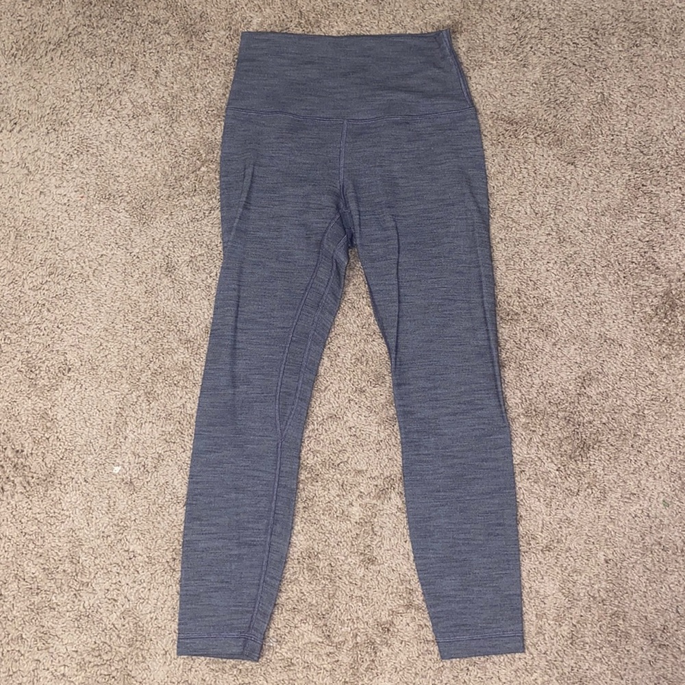 Lululemon leggings, gray